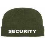 Security Embroidered Beanie